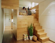 Спальня на лестнице